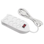 Filtro de Linha 8 Tomadas Protetor Eletrônico Com Chave Inteligente EPE 1008+ Intelbras